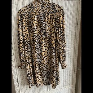Leopard print dress